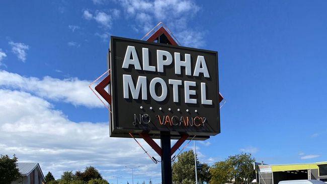 Alpha Motel Christchurch Logo photo